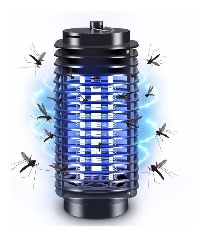 Lámpara Antimosquitos 2 En 1 – Eléctrica Y Luz LED Nocturna, USB Recargable, Portátil Para Interior Y Exterior